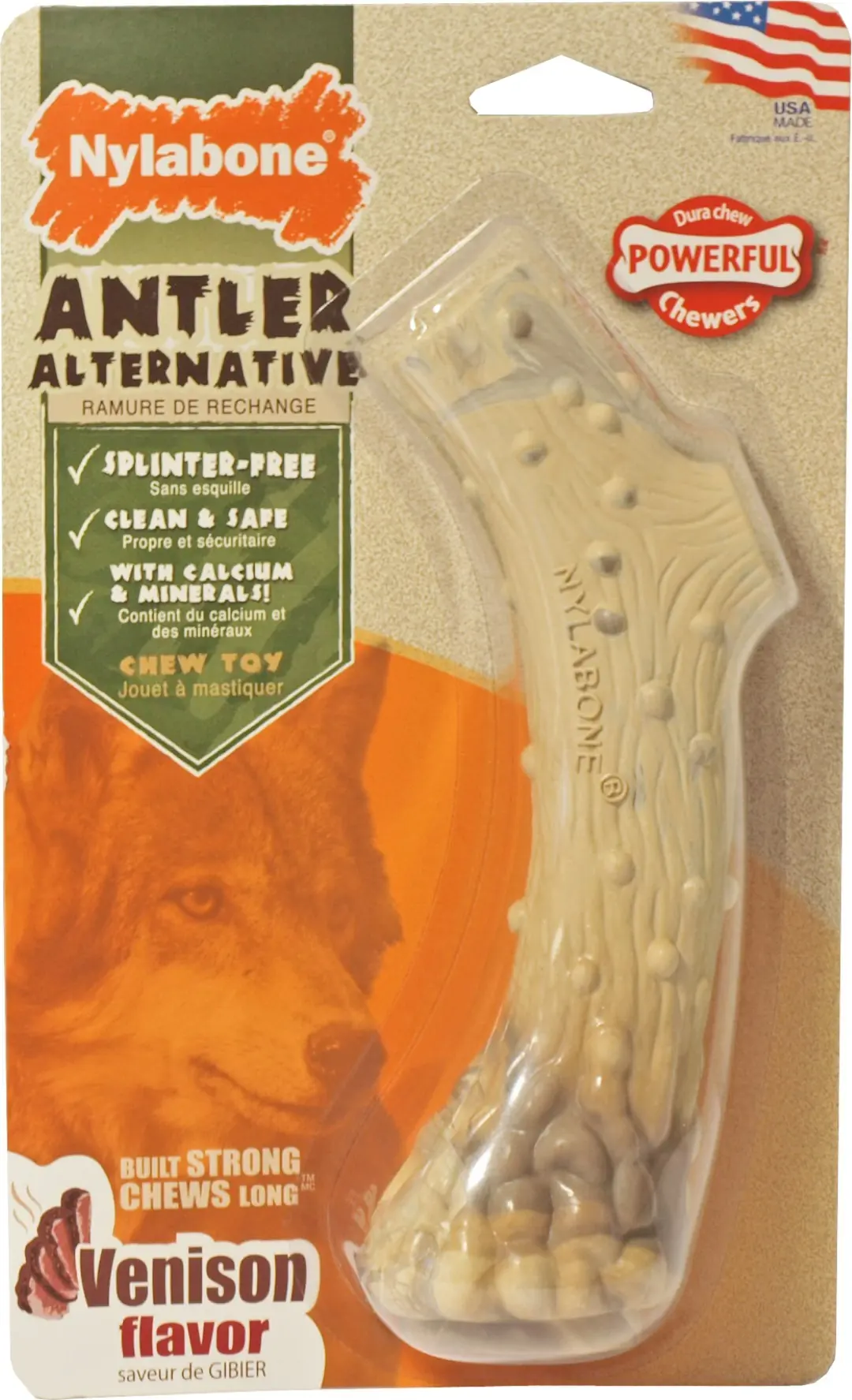 H.splg antler bot large nan105p Nylabone