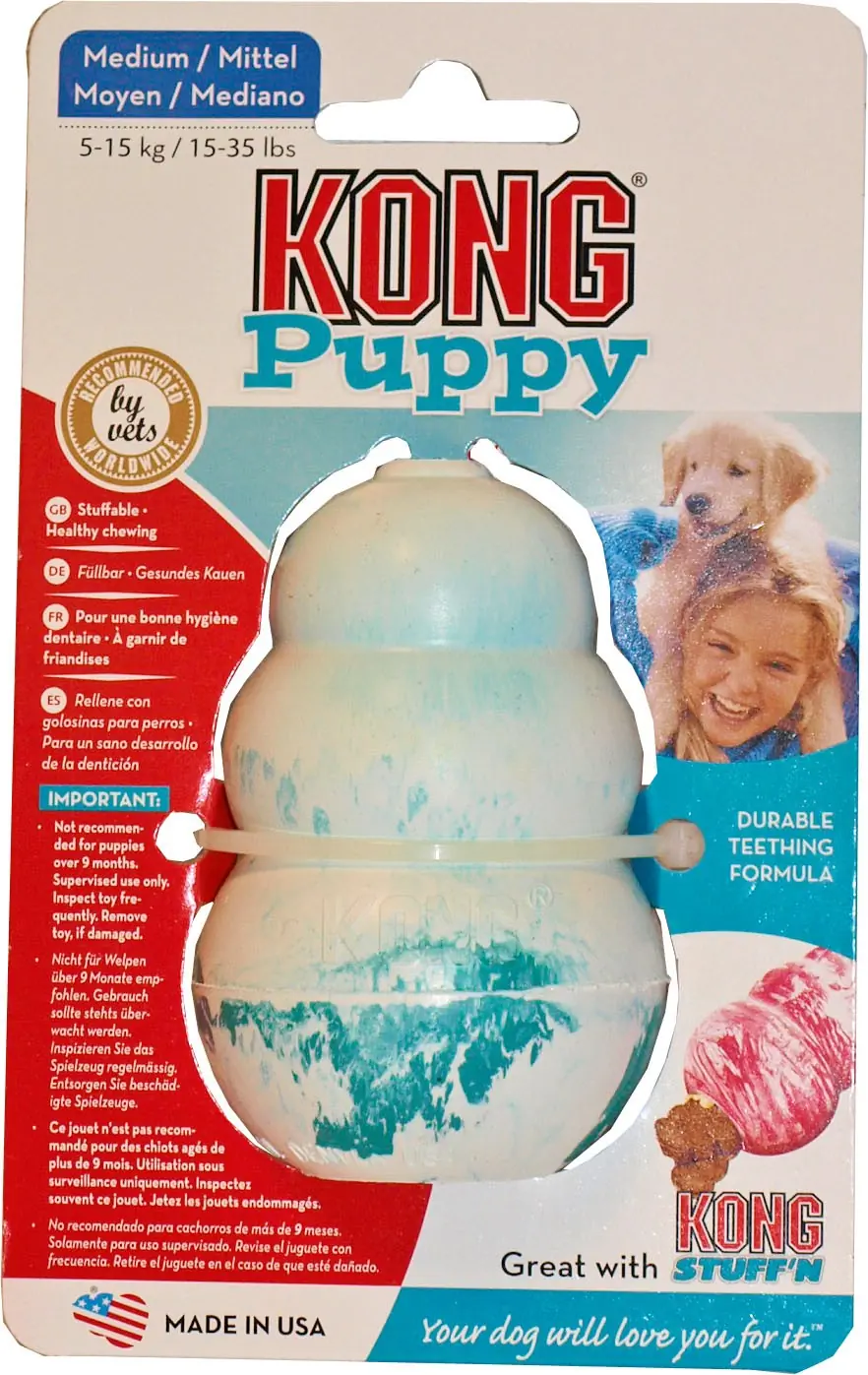 Hondenspeelgoed puppy medium Kong