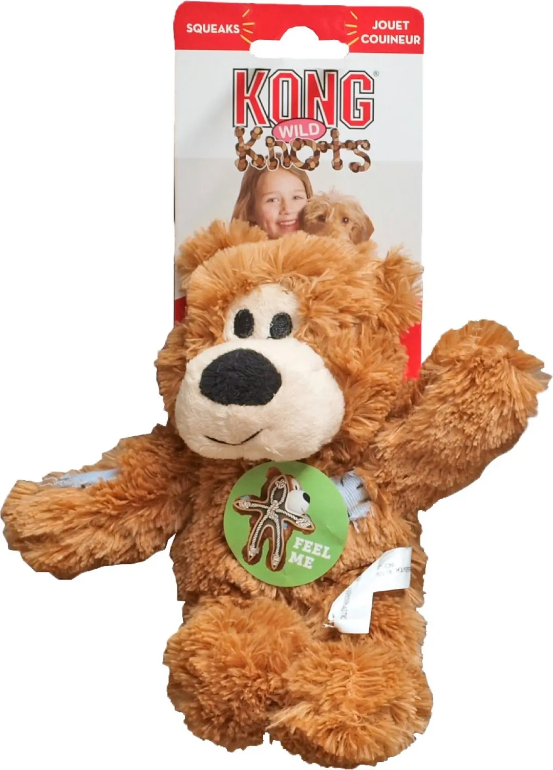 Hond Wild Knots Beer small/medium Kong Gebr. de Boon