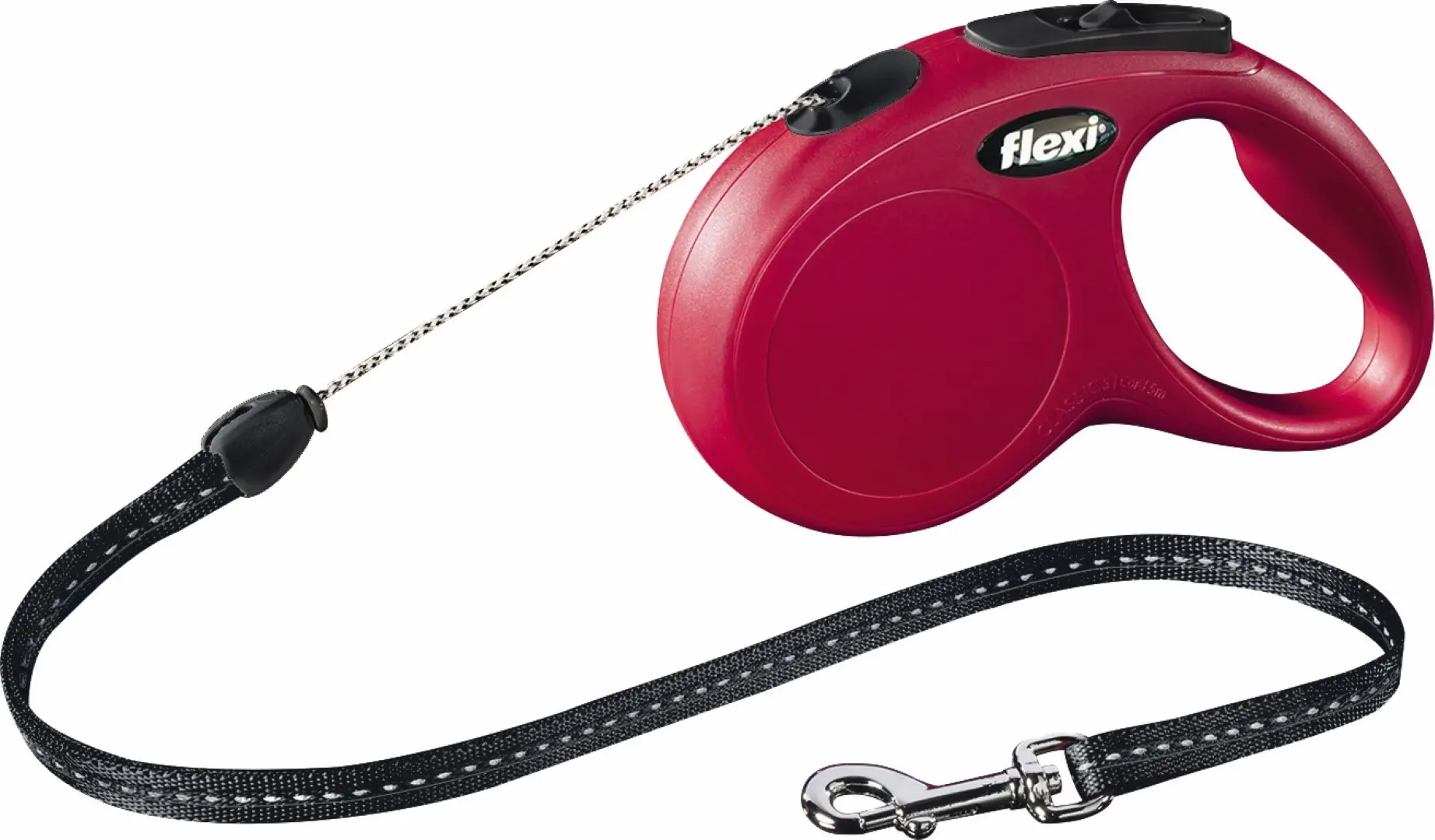 Rollijn Classic cord S 5 meter rood Flexi