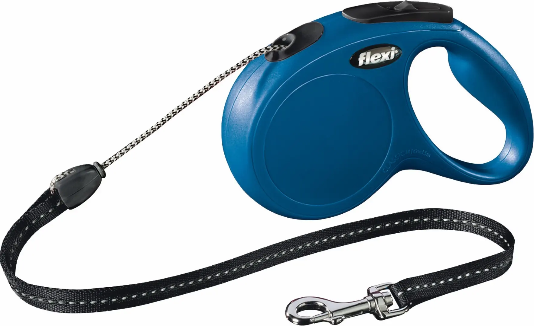 Rollijn Classic cord M 5 meter blauw Flexi