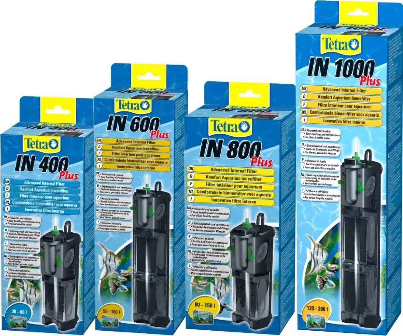 binnenfilter IN400 plus Vis Gebr. de Boon Tetra