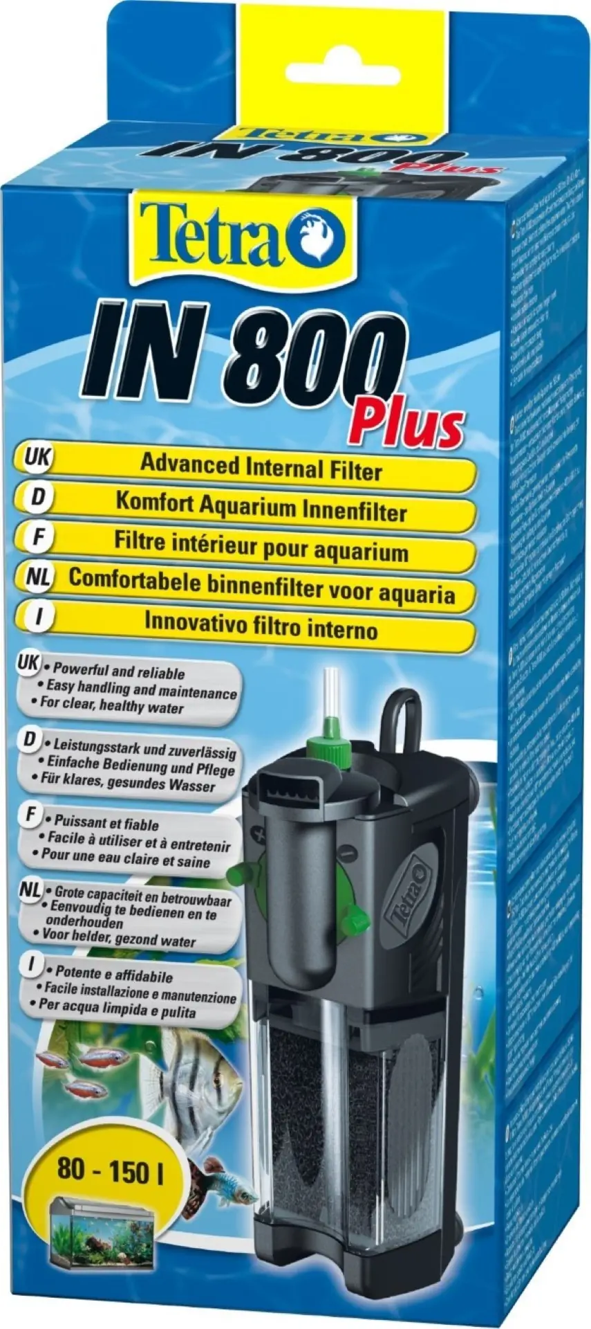 binnenfilter IN800 plus Vis Gebr. de Boon Tetra