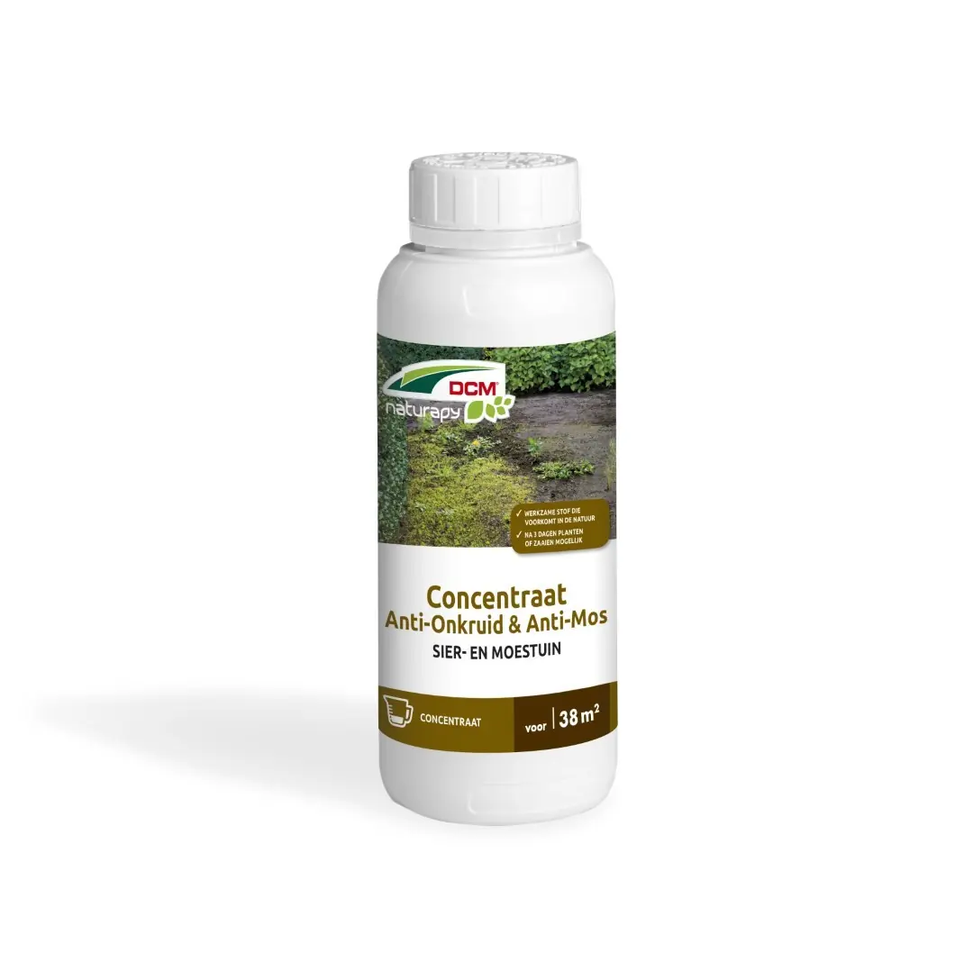 12 stuks! Anti-Onkruid & Anti-Mos Sier- & Moestuin Concentraat 0,5L DCM