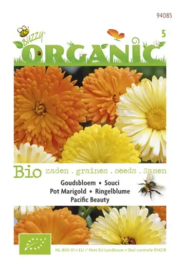 Organic Goudsbloem Pacific Beauty (Skal 14725) Buzzy Organic