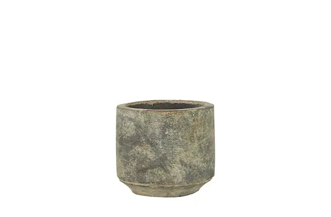 Bloempot Saar cement D7 H7 TS