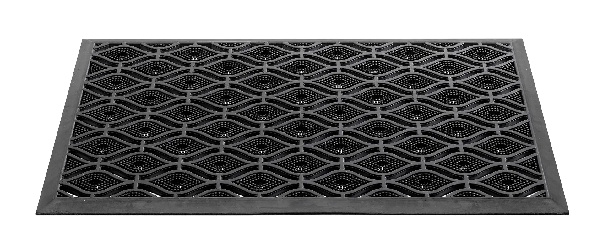 Armada black 45x75 cm buitenmat Hamat