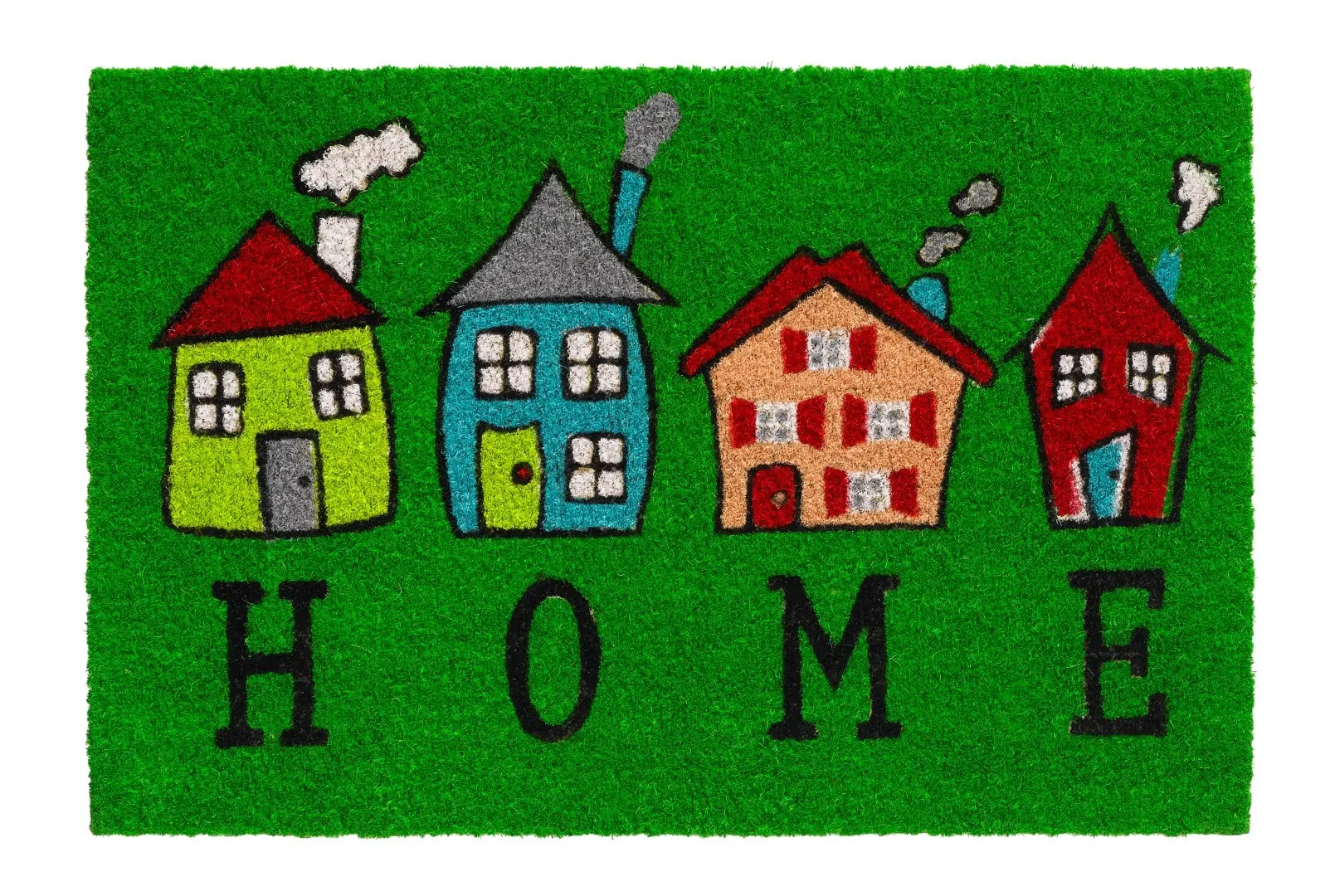 Deurmat Home 4 Houses Ruco Print hamat