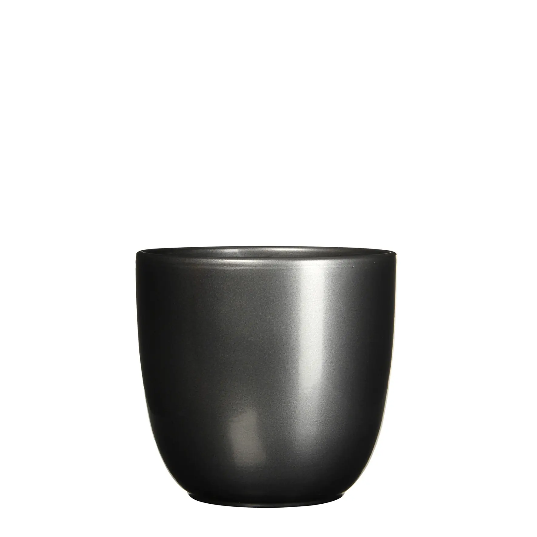 Bloempot Pot rond es/17 tusca 18.5 x 19.5 cm antraciet Mica
