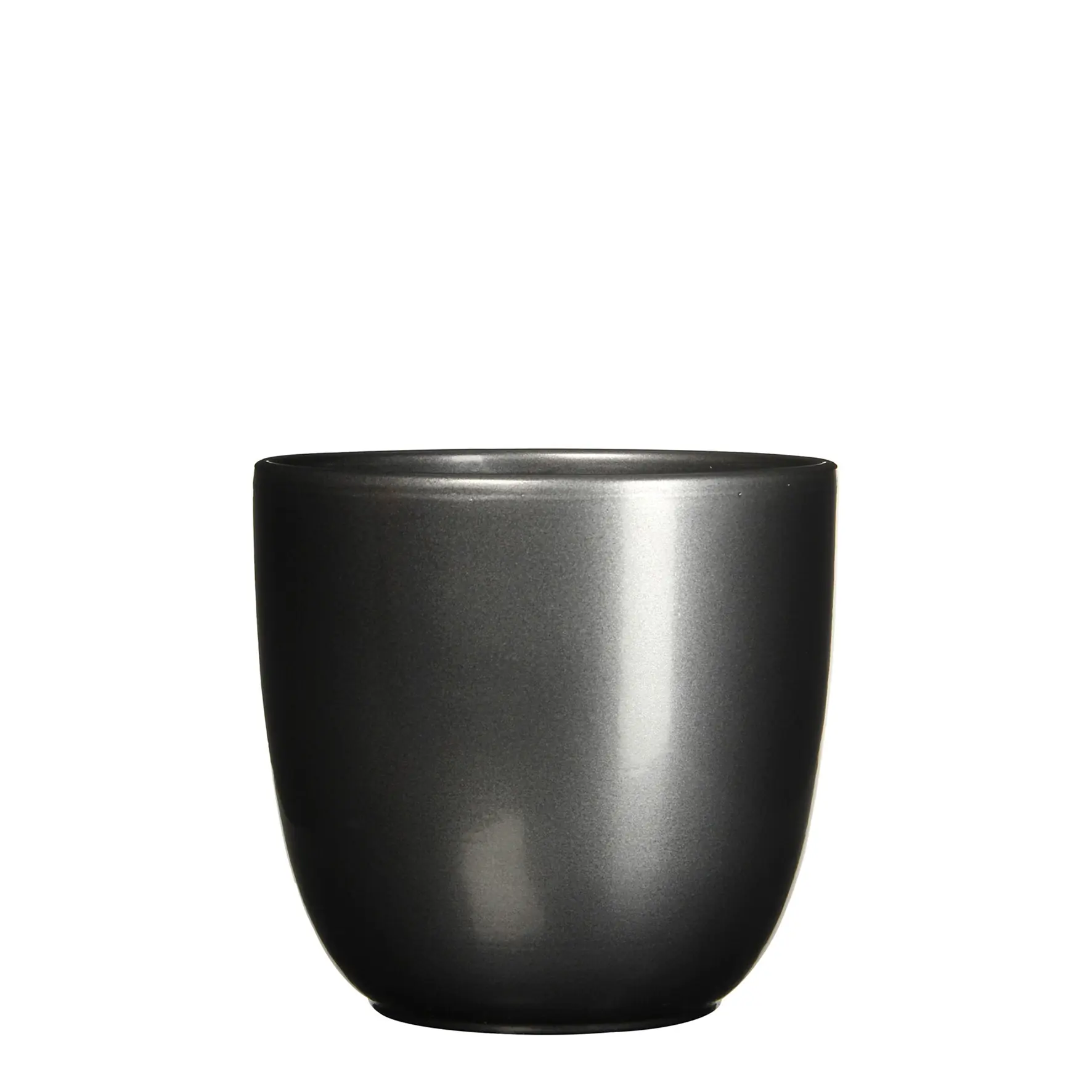 Bloempot Pot rond es/19 tusca 20 x 22.5 cm antraciet Mica