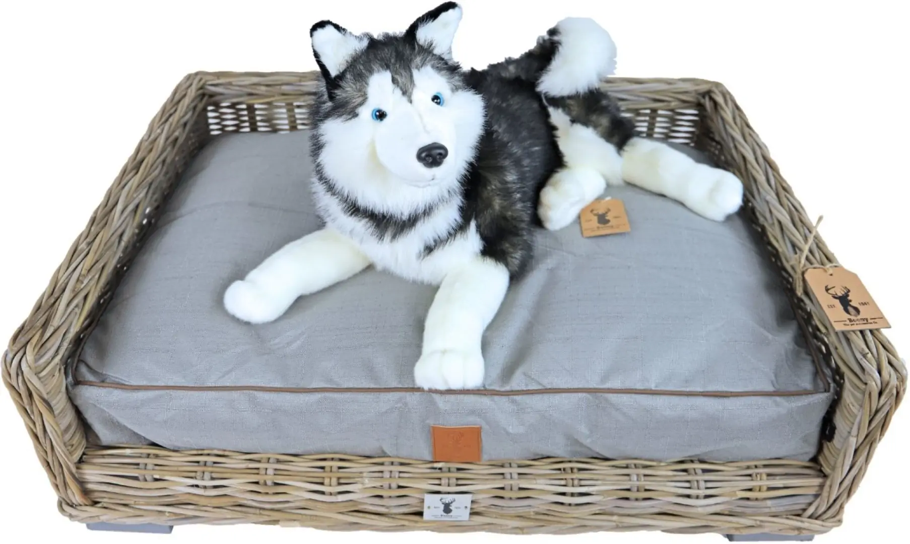Boony Est 1941 ligkussen highland grey 85x60 cm Boony-Est-1941 Gebr. de Boon