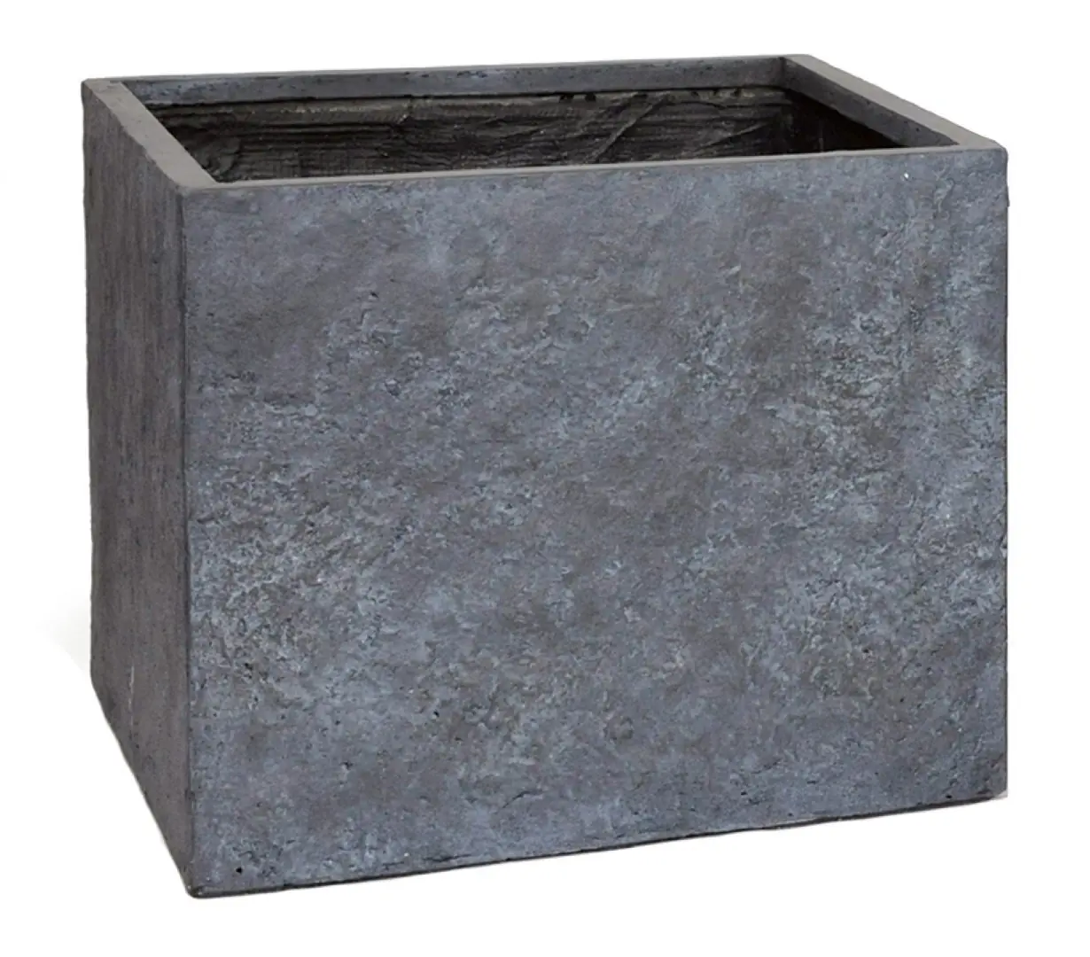 Bloempot Pot kubus arizona b23h23 grafiet Fiberclay clayfibre MCollections