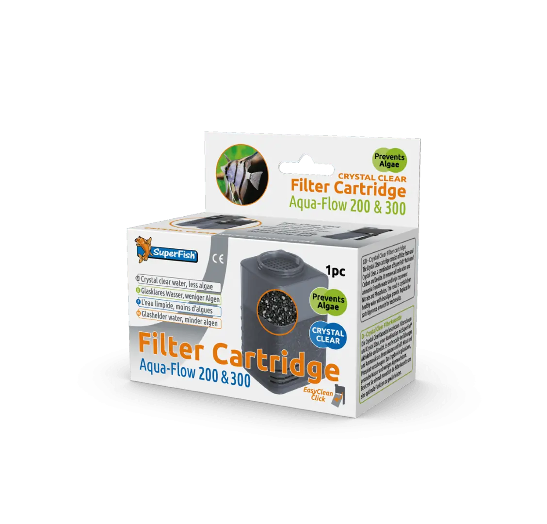 Aquaflow 200/300 Crystal Cartr1X aquaria Superfish