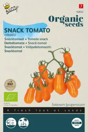 Seeds snacktomaat ormato 6 zaden Buzzy