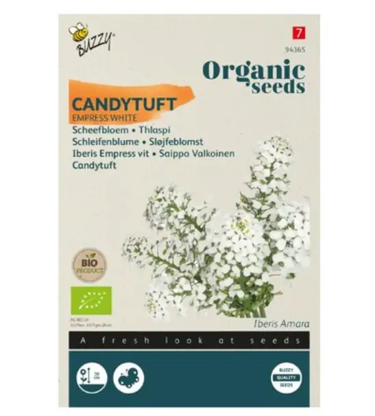 Zaden scheefbloem empress 1 gram Organic Tuinplus