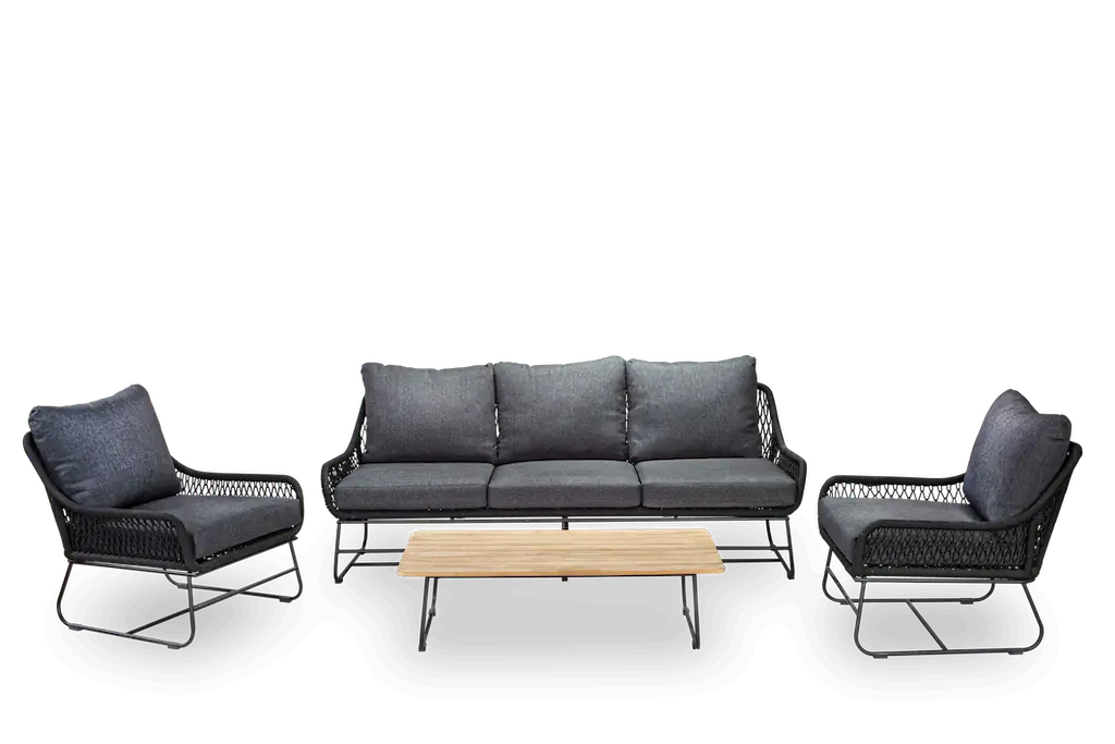 Zita loungeset 4 delig rvs OWN
