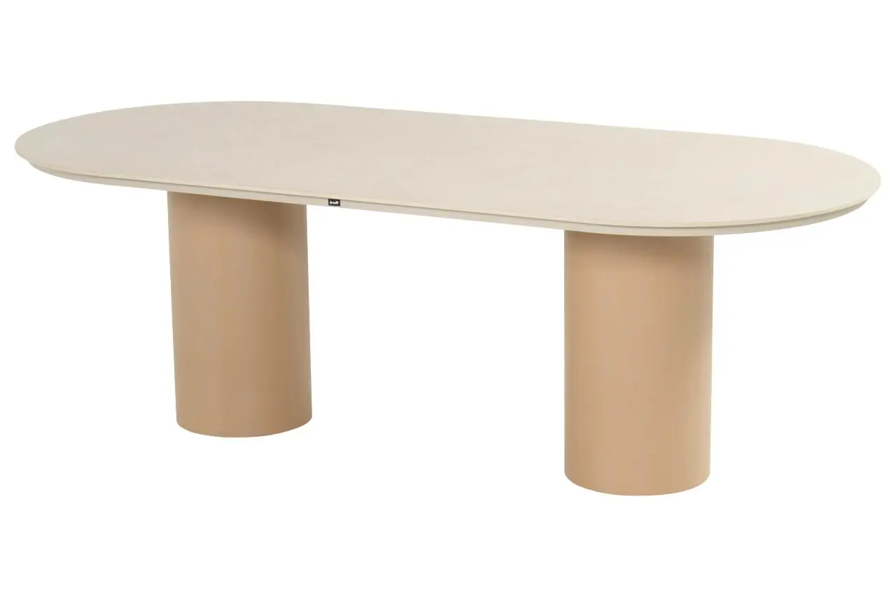 Valencia dining tuintafel 220x100cm cappuccino Hartman