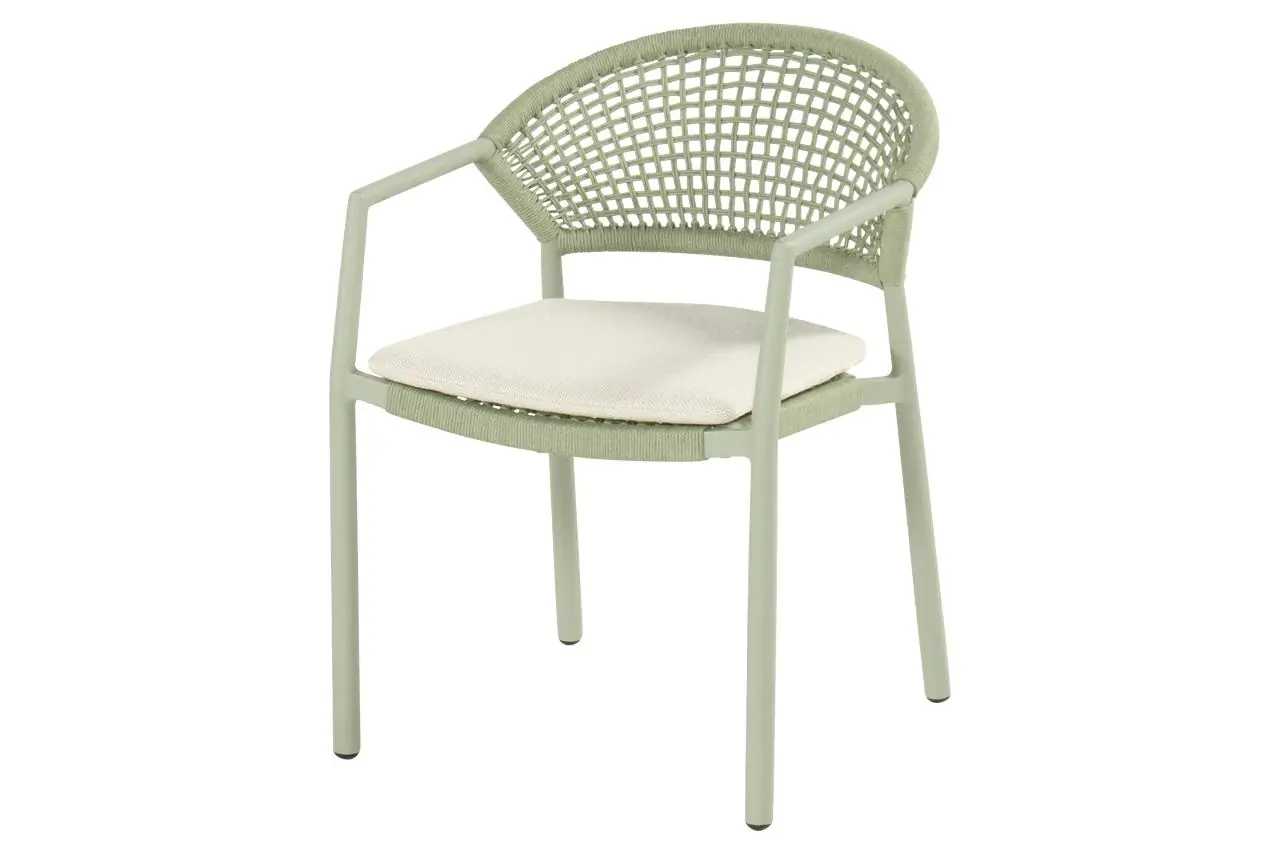 Taragona Dining Tuinstoel Soft Green Hartman