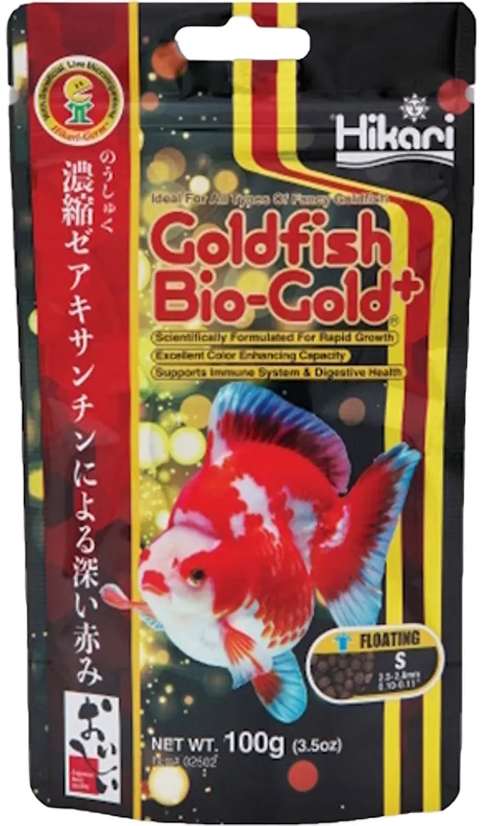 Goldfish bio-gold drijvend s 100 gram Hikari