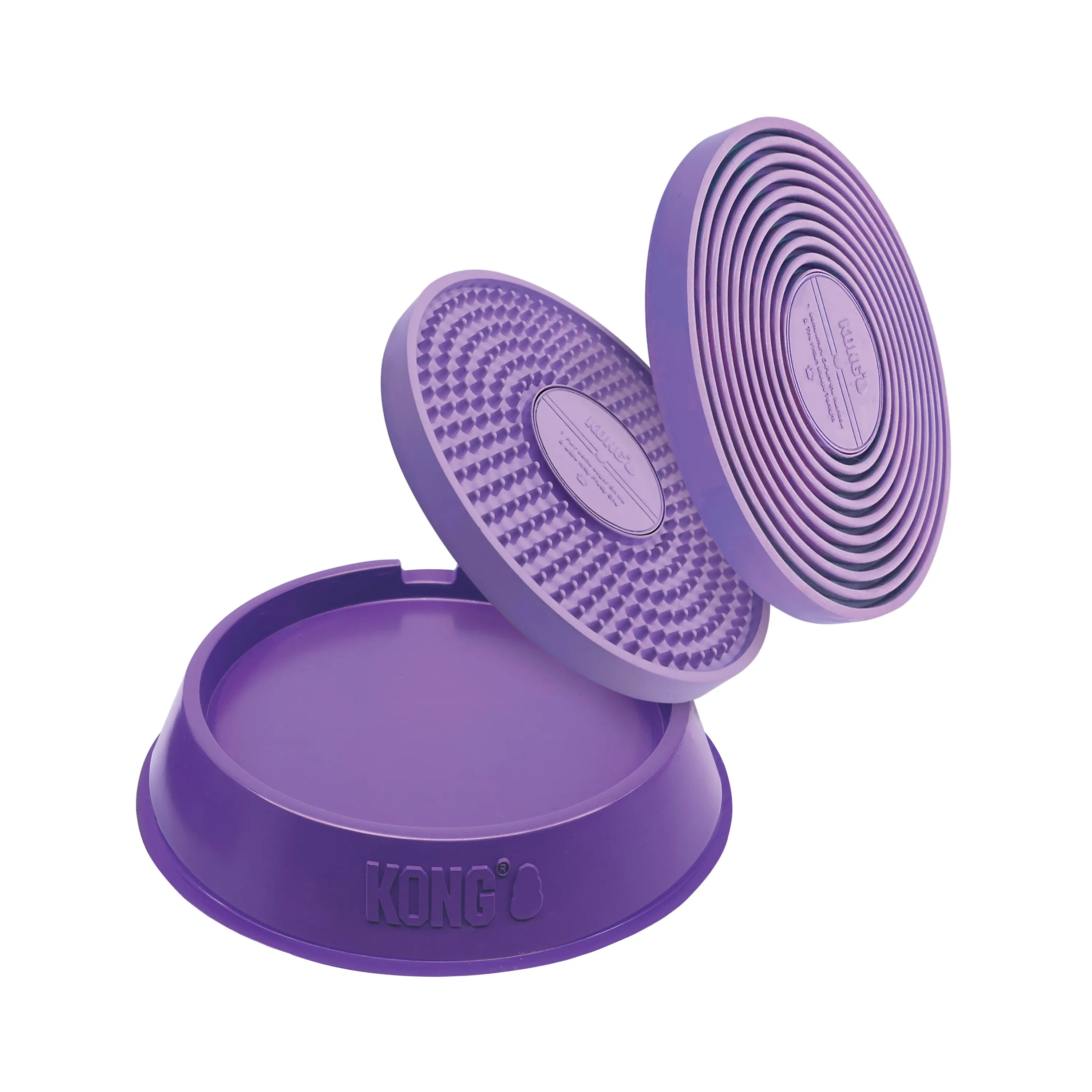 Hondenspeelgoed licks spinz s paars Kong