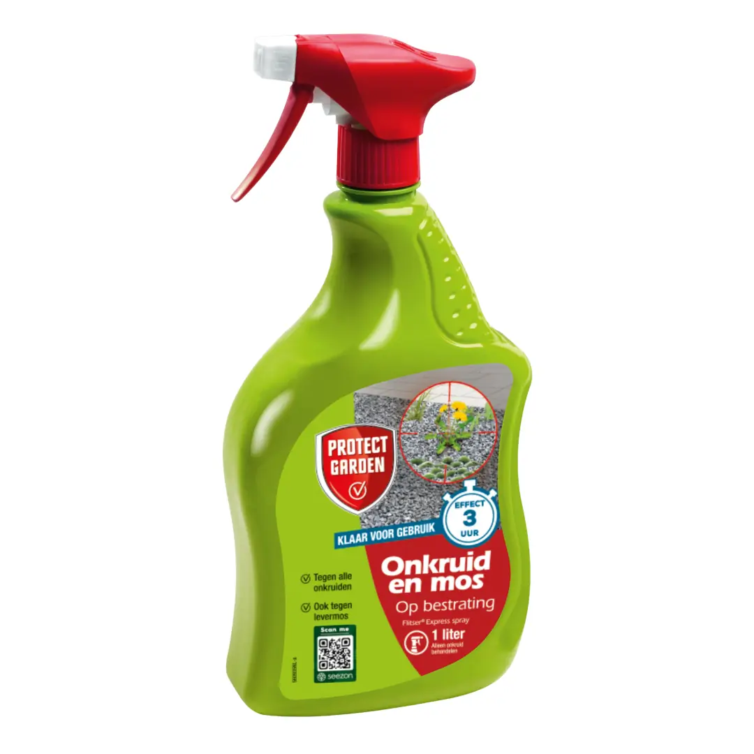 Onkruidbestrijder Flitser Express Spray 1L Protect Garden