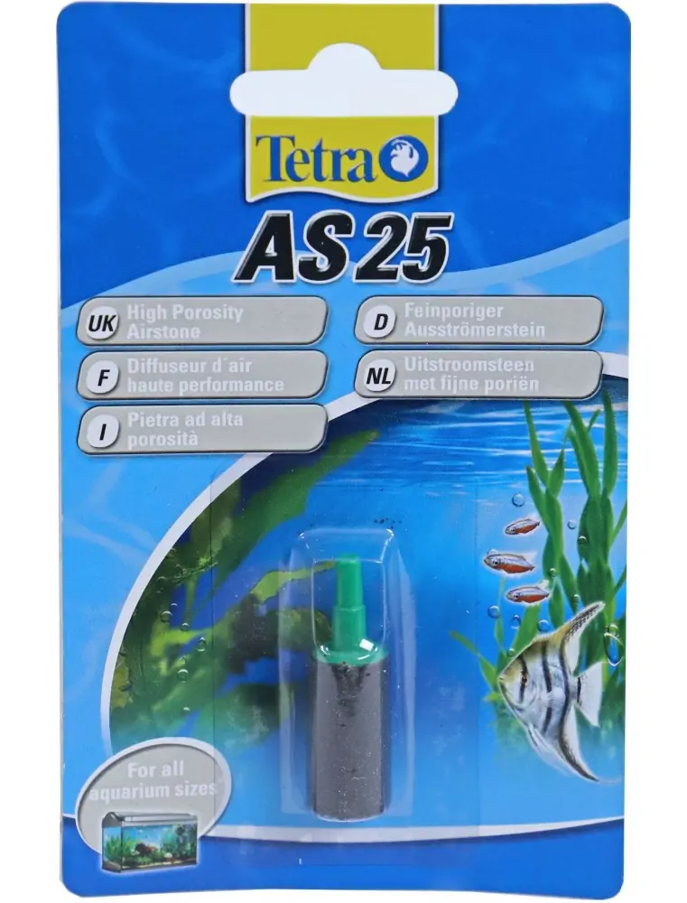 Tec as25 uitstroomsteen 25 mm Tetra