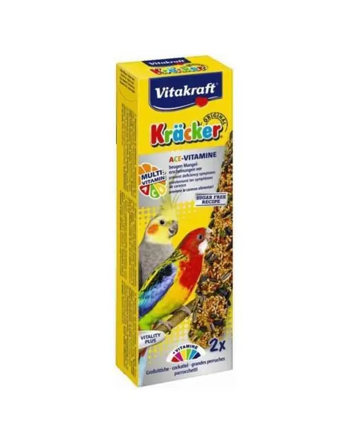 Kracker vitamine valkparkiet 2in1 Vitakraft