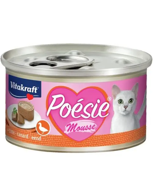 Poesie eend in mousse 85g Vitakraft