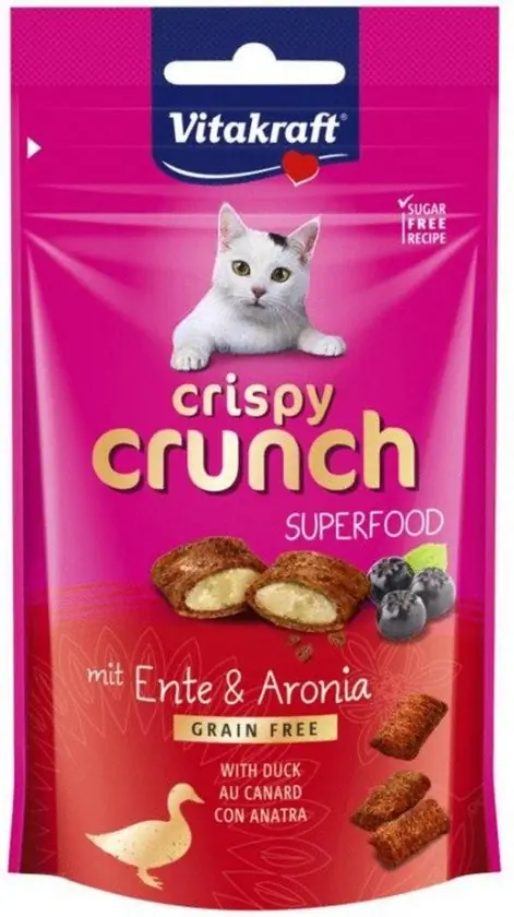 Crispy crunch eend en aronia. 60g Vitakraft