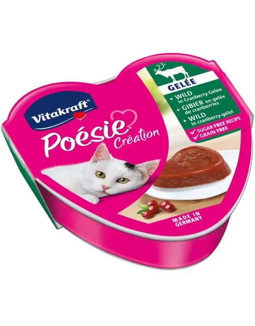 Poesie wild en cranberriegelei 85g Vitakraft