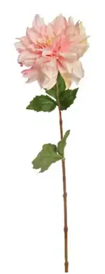 Dahliassteel l65 cm roze kunstbloem Jasaco