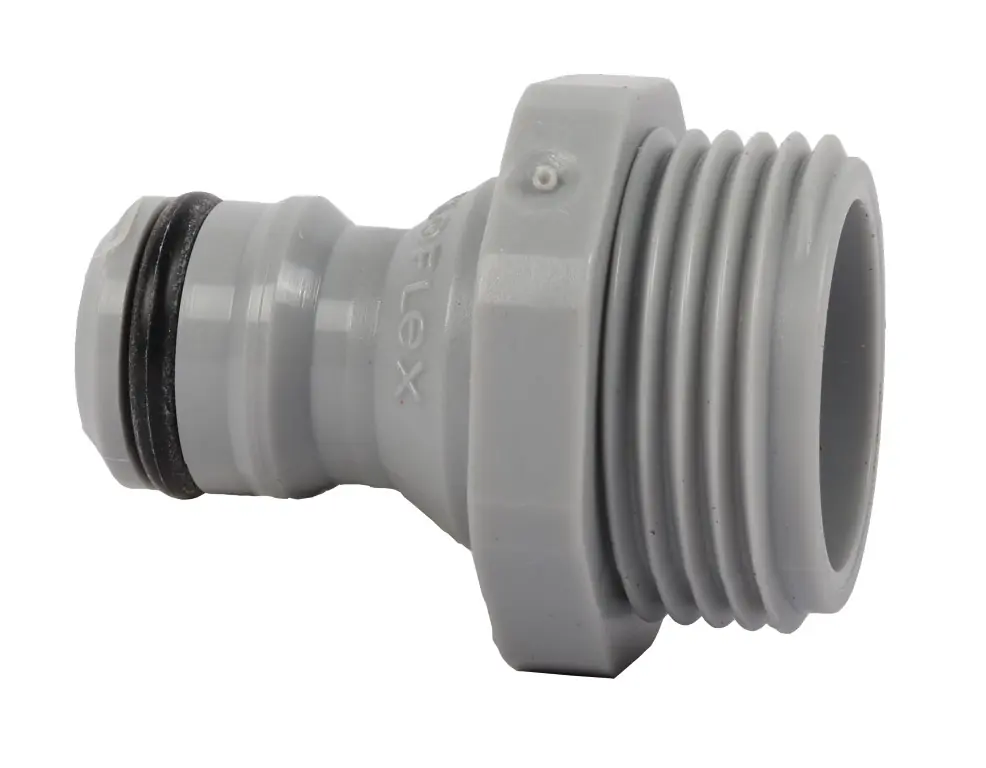 Kraannippel 3/4 inch met uitwendige draad (pvc) op kaart Talen Tools