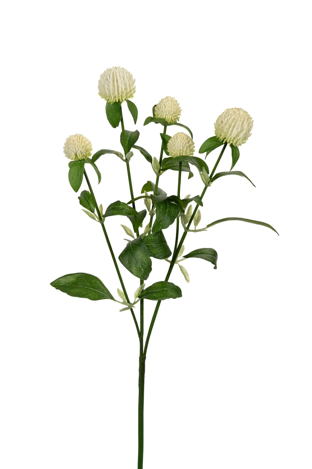 Distel l65cm wit kunstbloem Louis Maes