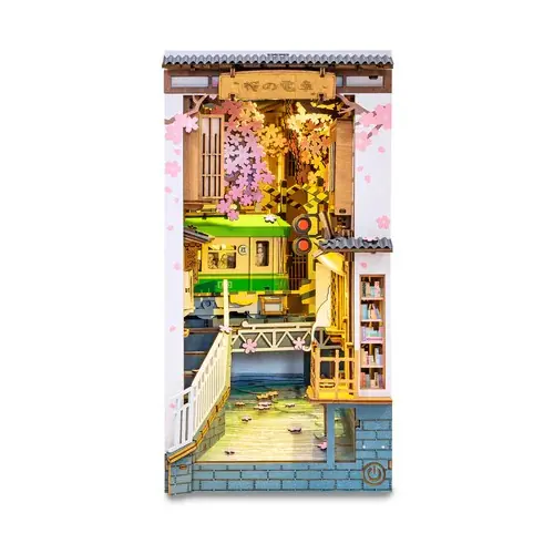 Book Nook Sakura Densya Robotime