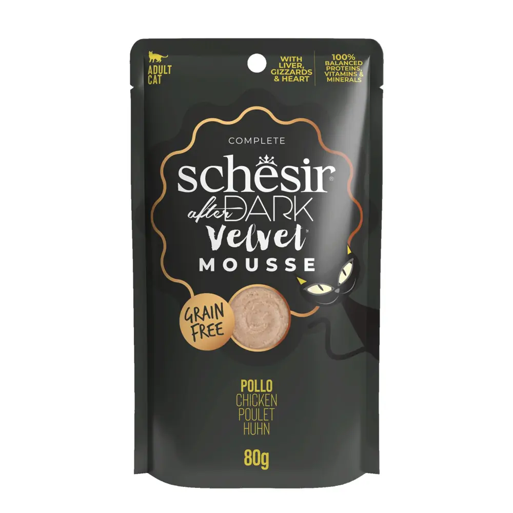 Schesir ad velvet kat kip 12x80 gr Schesir Malanico