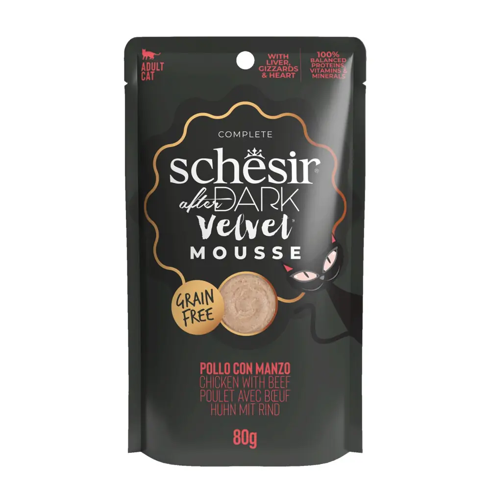 Schesir ad velvet kat kip&rund 12x80 gr Schesir Malanico