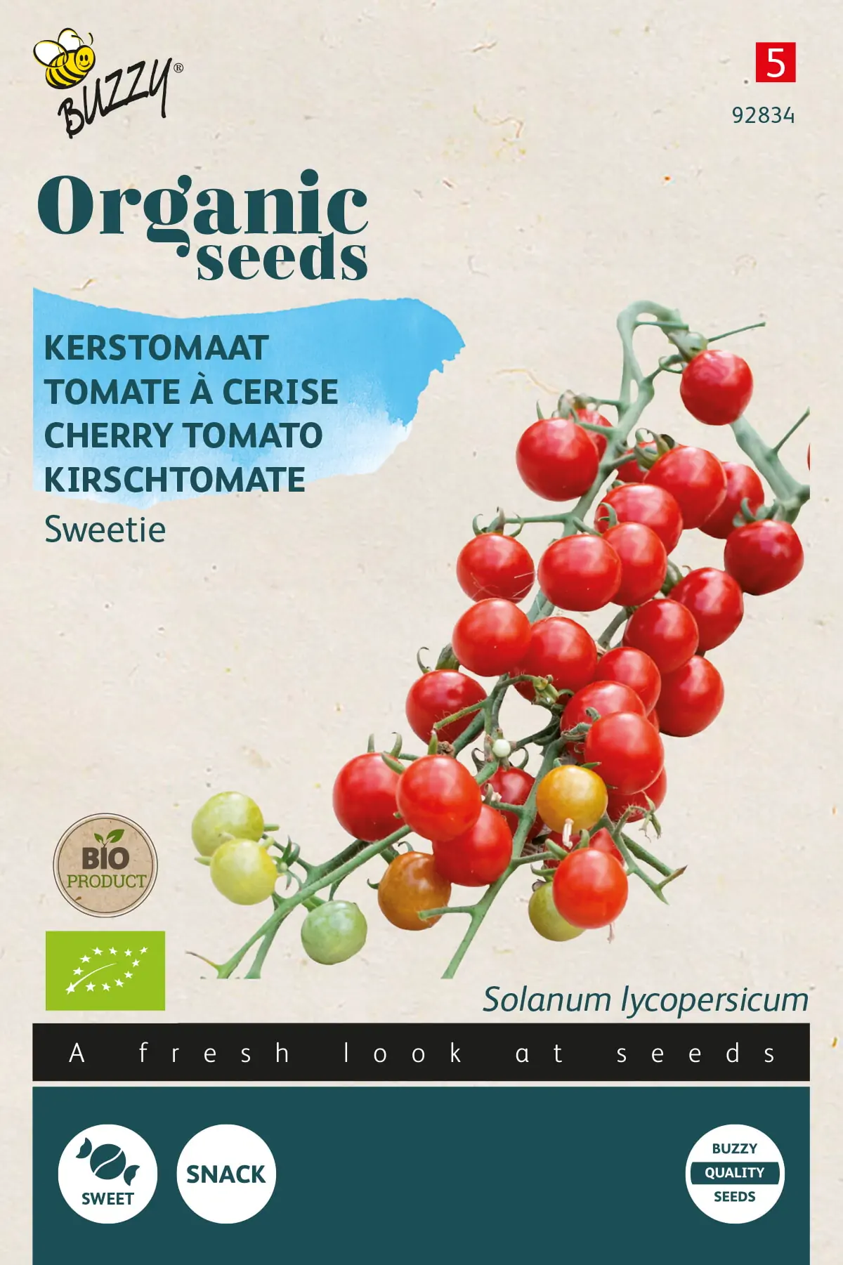 Organic Tomaat Sweetie (Bio) zaden Buzzy