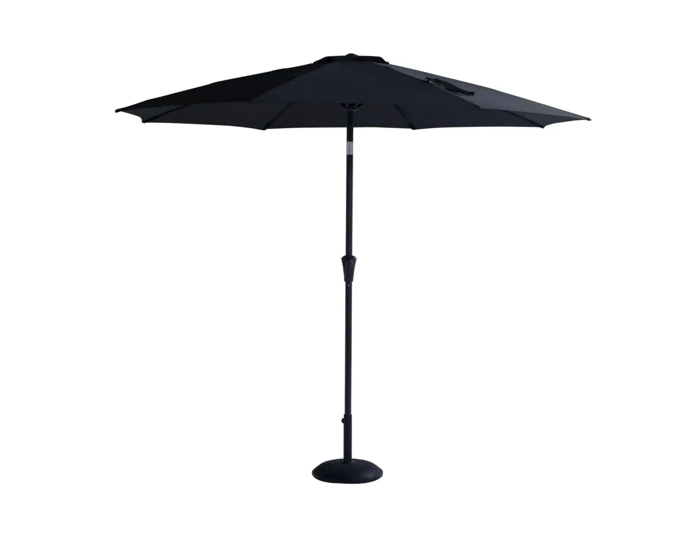 Jill Stokparasol 270 cm rond moss green zonwering Hartman