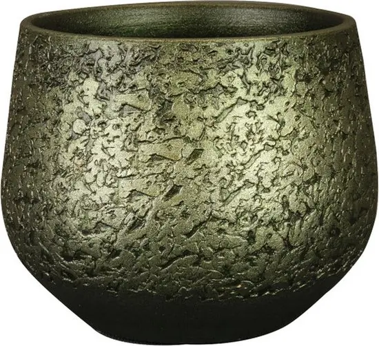 Pot Noor velvet green D16 H13 Ter Steege