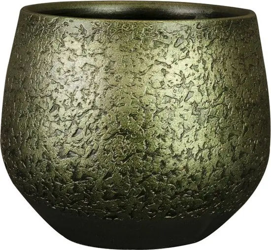 Pot Noor velvet green D19 H16 Ter Steege