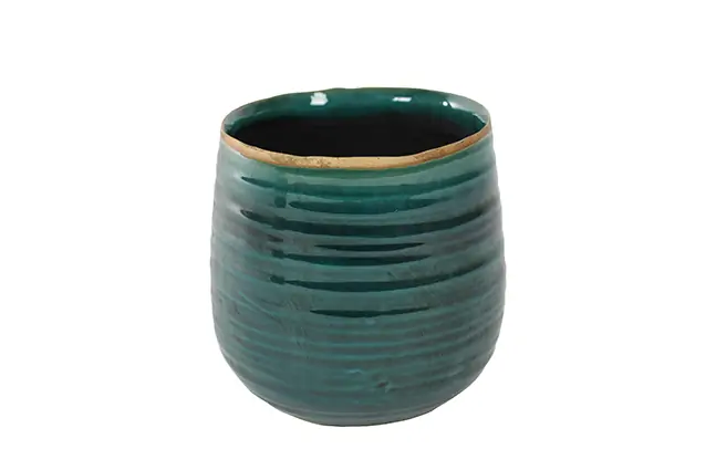 Pot Stian moss green D7 H7 Ter Steege