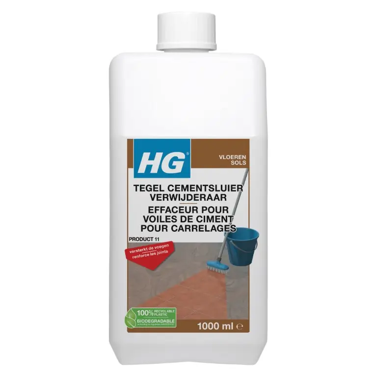 Tegel cementsluierverwijderaar 1000 ml HG