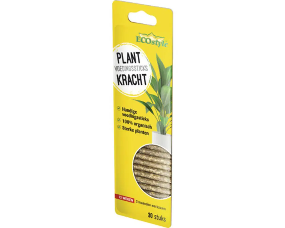 Plantkracht sticks 30 stuks ECOstyle