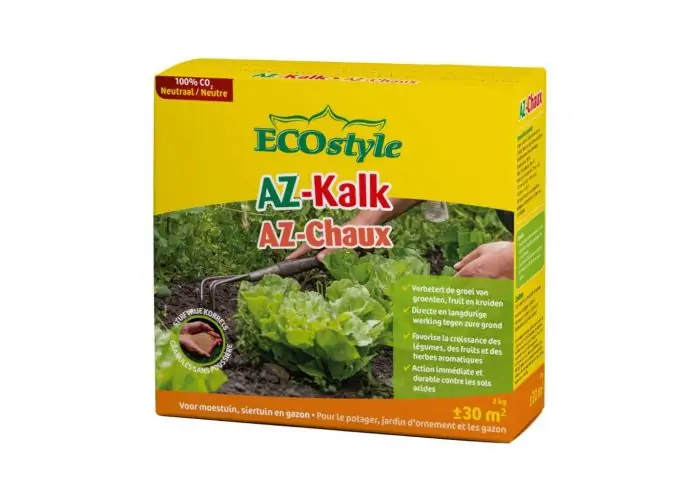 Az-kalk moestuin 2kg Ecostyle