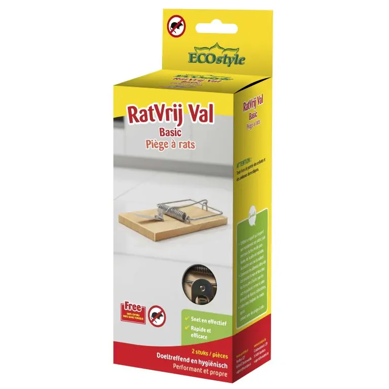 RatFree Trap Basic 2-pack- Leverbaar vanaf april 2026 ECOStyle