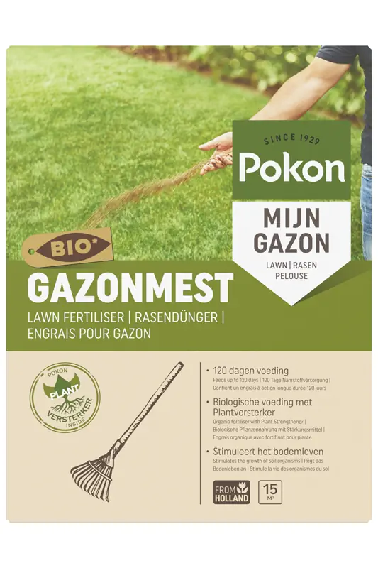 Bio Gazonmest 15m2 Pokon