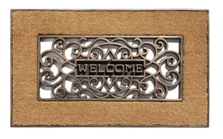 Mathara Welcome Natural 45x75 deurmat Hamat