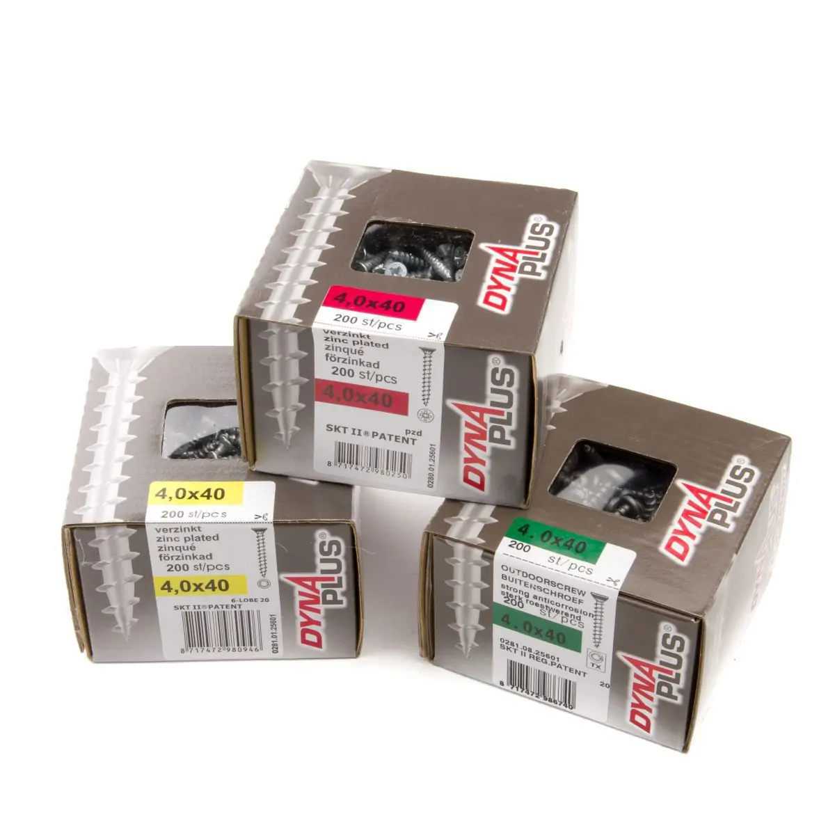 Dynaplus houtbouwschroef verzinkt TK TX 40 8.0x240/100 Eurofix