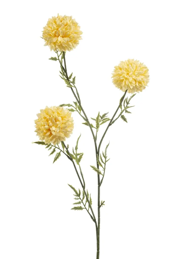 Tagetes spray yellow 80 cm kunstplant Emerald