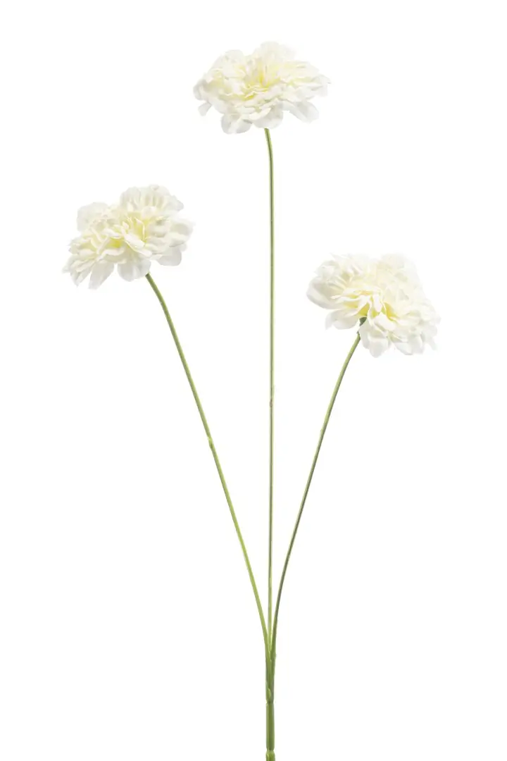 Dianthus spray cream 50 cm kunstplant Emerald